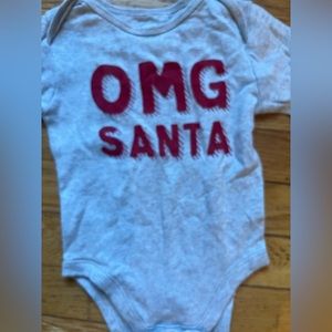 OMG Santa Onesie